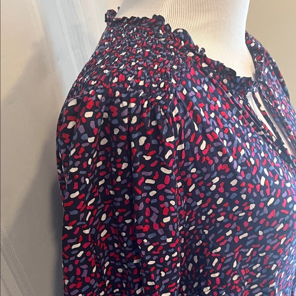 Talbots Multicolor Patterned Blouse - Picture 4 of 5